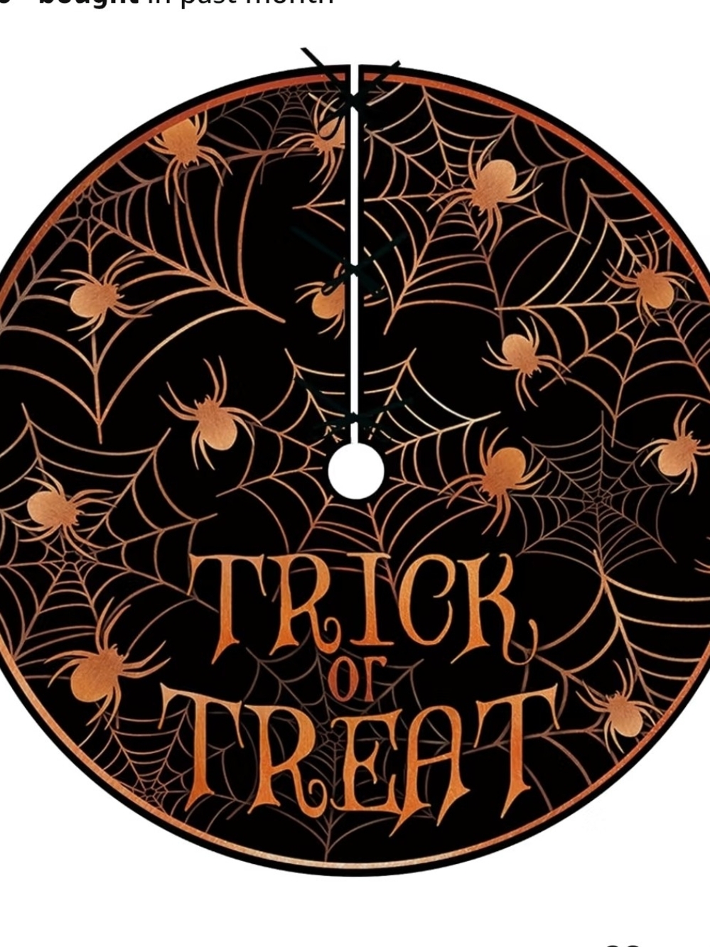 Trick or Treat Skirt Tree